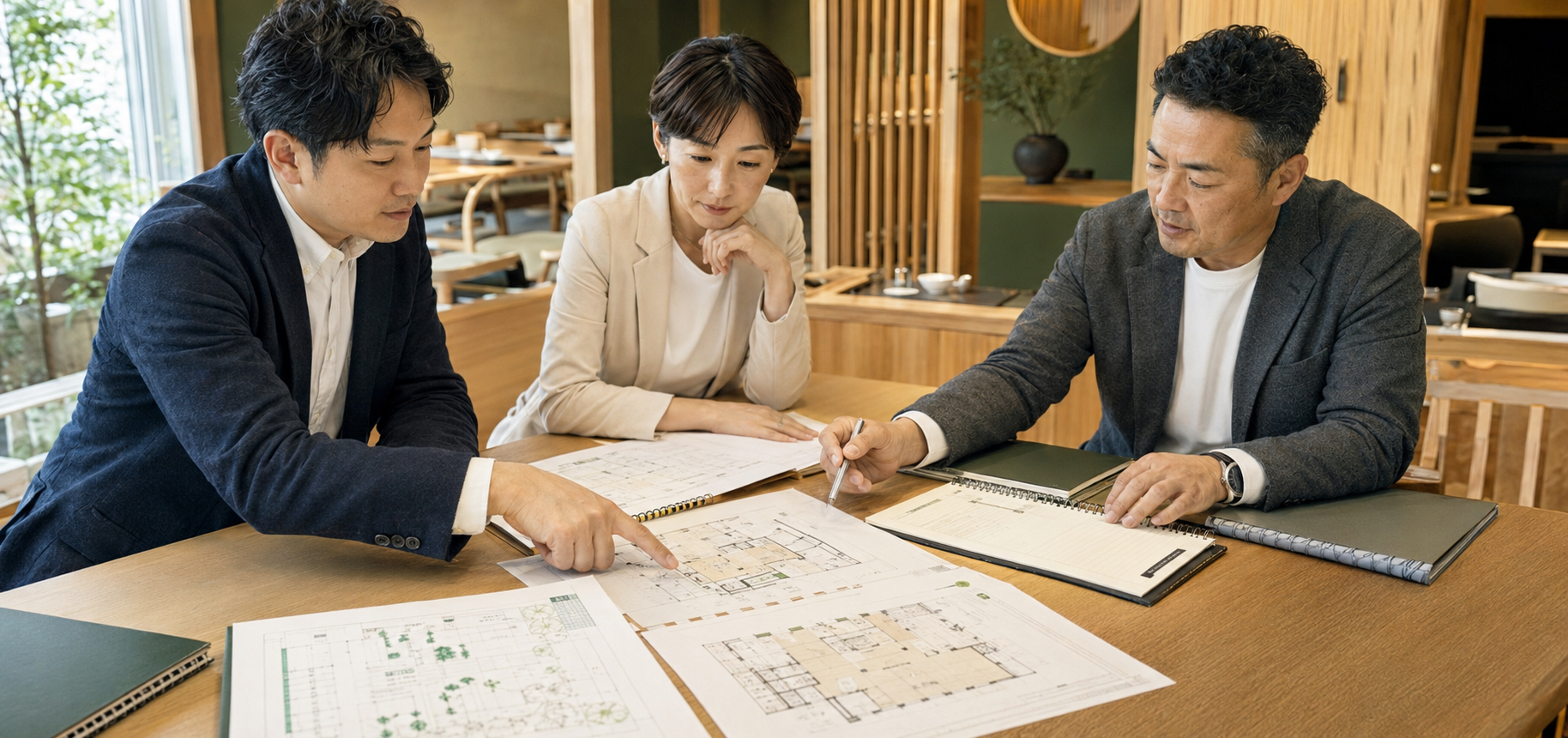 FC展開の事業計画を検討する様子